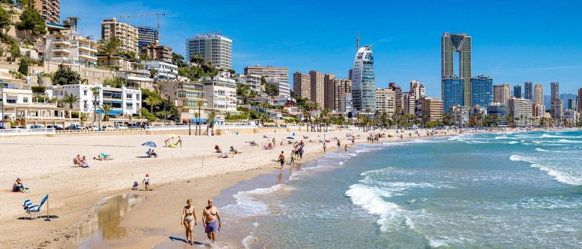Apartamento Alma Con Terreno Privado Y Parking Compartido - A 800M De Playa Poniente Бенидорм Екстериор снимка